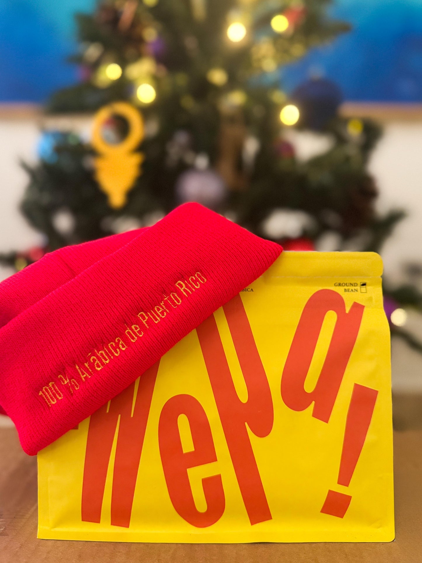 Holiday Beanie & Coffee Bundle