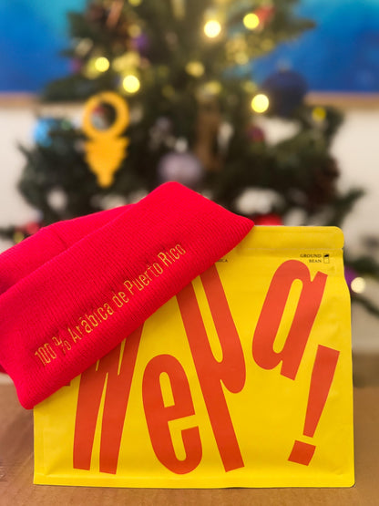 Holiday Beanie & Coffee Bundle